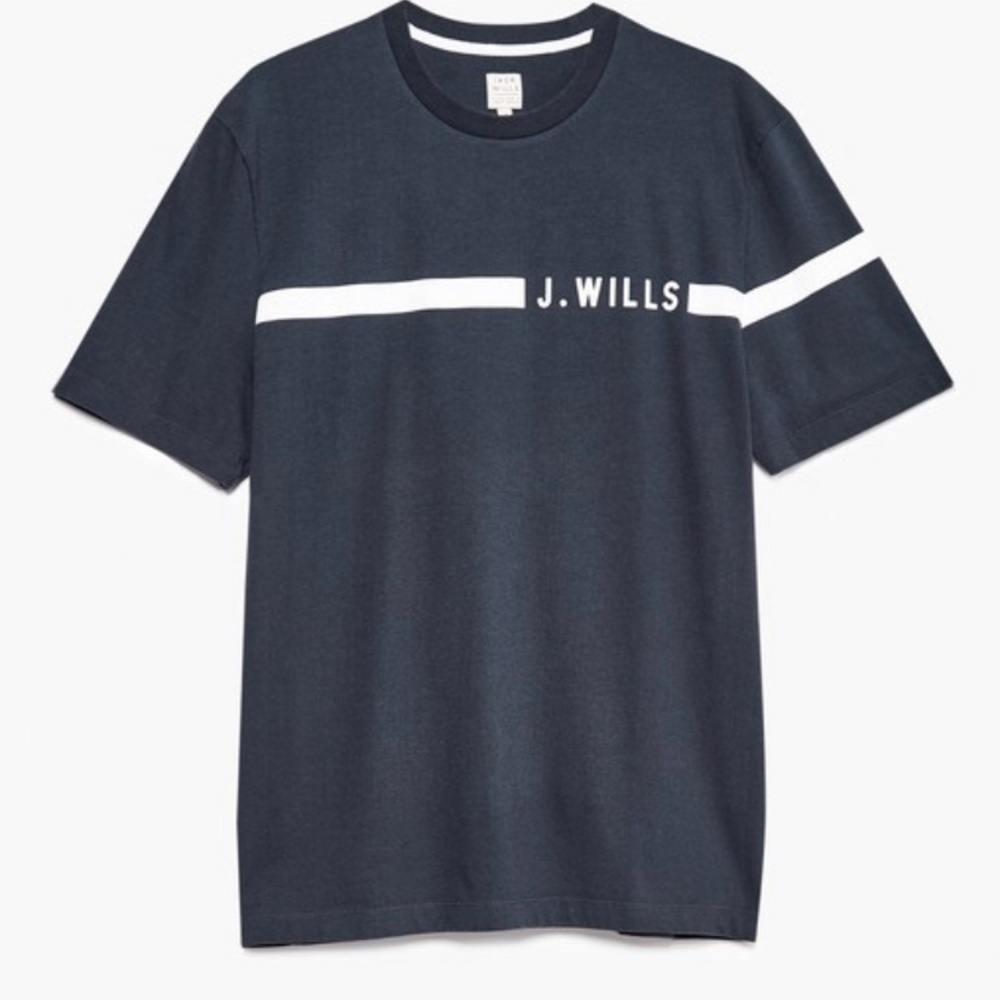 Jack Wills Budden Stripe Logo Shirt